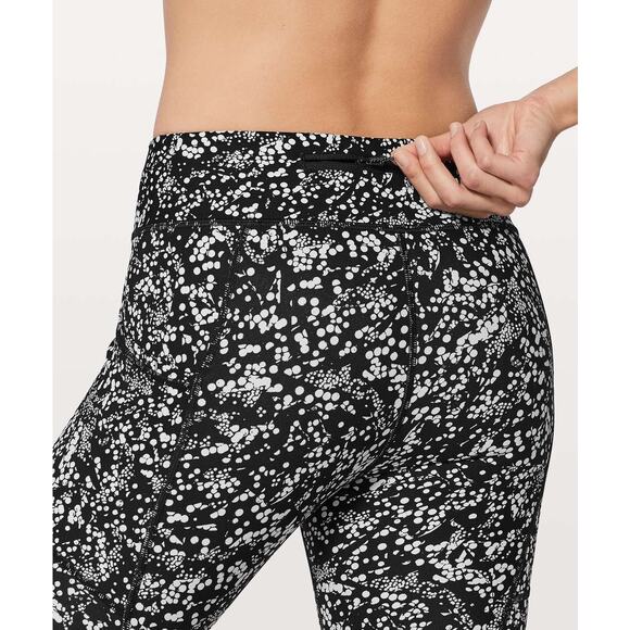 Lululemon Tight Stuff Tight II 25" Chirasu Black Legging Pant Full On Luxtreme - Picture 7 of 9